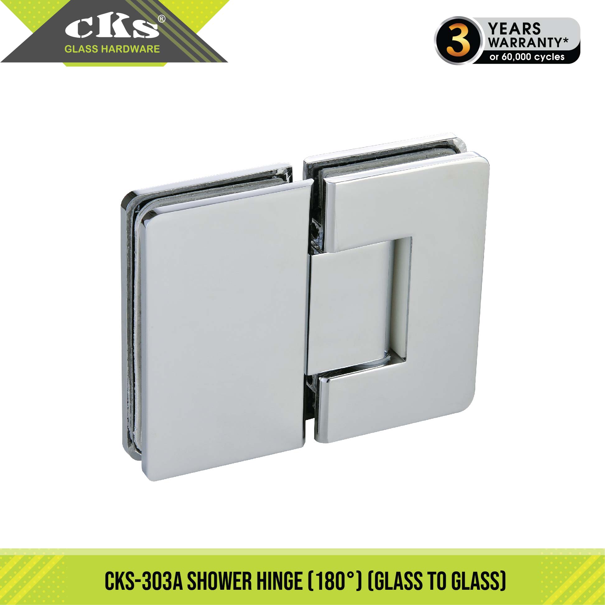 CKS-303A Shower Hinge (180'G-G)-01-01
