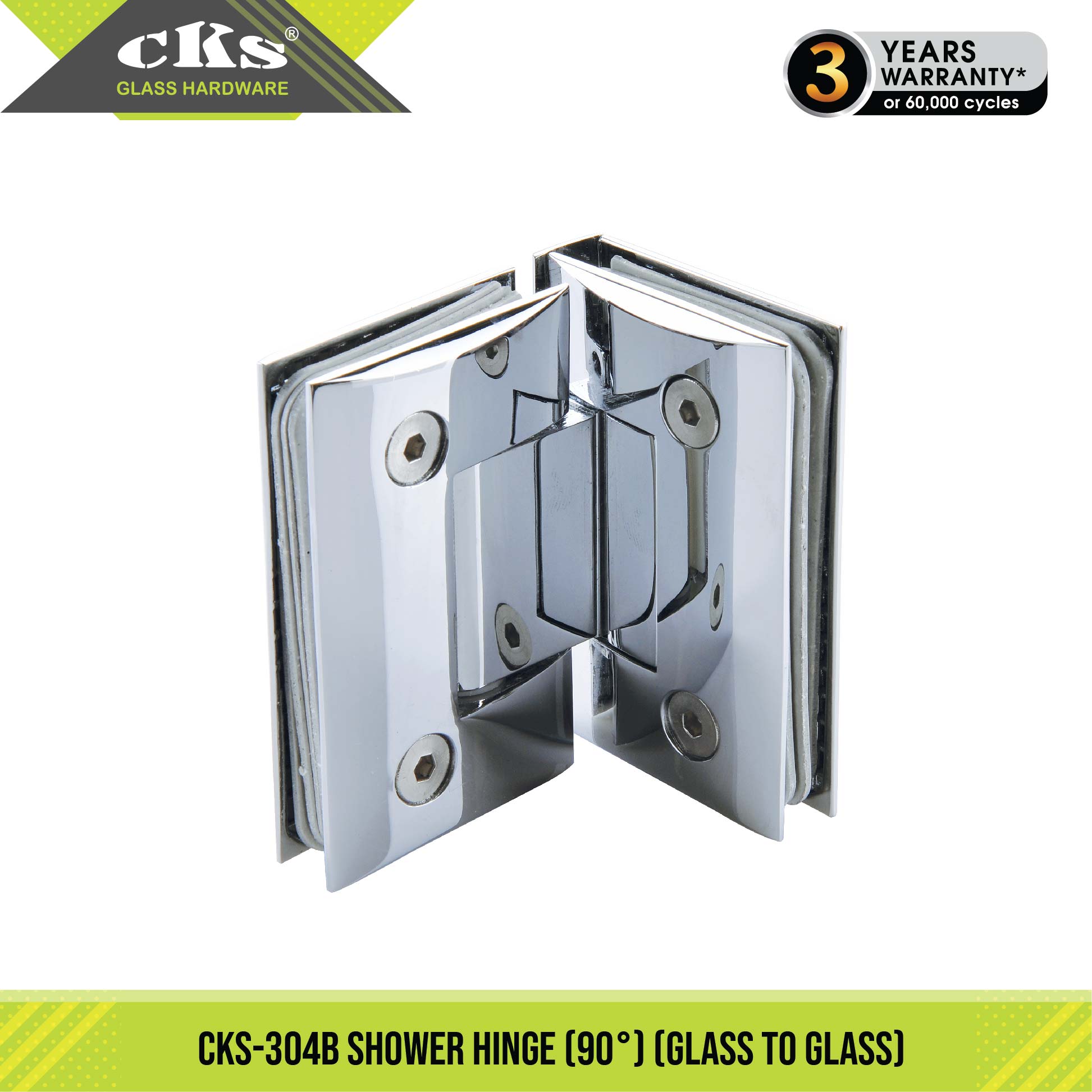 CKS-304B Shower Hinge (90'G-G)-01-01